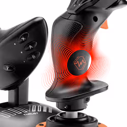 Thrustmaster T.Flight HOTAS NEO-X Ace Combat 8 Wings of Theve Edition Noir, Orange USB simulation de vol Analogique/Numérique PC, Xbox One, Xbox Series S, Xbox Series X - Vue supplémentaire 8