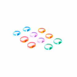 Hercules 4780878, Bleu, Vert, Orange, Violet, Rouge, Fermeture par pression, 21,1 cm (8.3"), 13 g