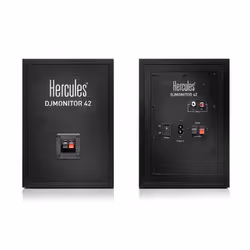 Hercules DJMonitor 42 haut-parleur Noir Avec fil 40 W