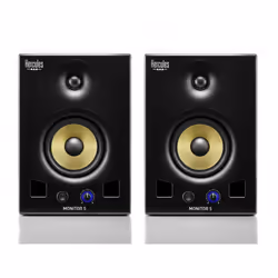 Hercules Monitor 5 haut-parleur 2-voies Noir Avec fil 80 W