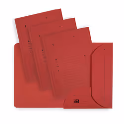 Oxford 100330148, Dossier manila, A4, Carton, Rouge, Paysage/portrait, 200 feuilles