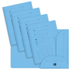 Oxford 100090077 fichier Bleu A4