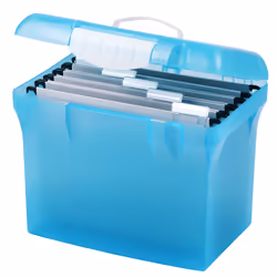 Oxford 100330256, 5 feuilles, Bleu, Polypropylène (PP), 363 mm, 256 mm, 299 mm