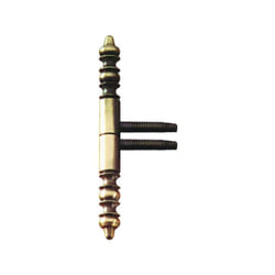 Fiche à visser pour menuiserie bois 100-3-A-13 - Diamètre : 13 mm - Dimensions : 130 x 13 mm - vieux bronze - bros