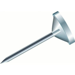 Exacompta Épingles Tête Plate Cristal 100 unité