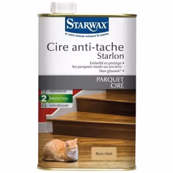 Cire antitaches bois clairs STARWAX 1 l