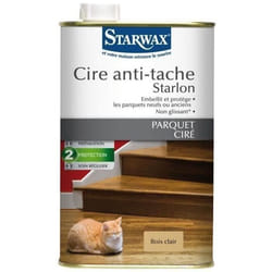 Cire antitaches bois clairs STARWAX 1 l