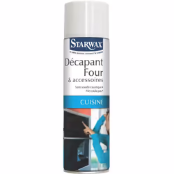 Décapant Four STARWAX - Cuisine Le décapant four STARWAX est un produit indispensable pour nettoyer en profondeur votre four, ...