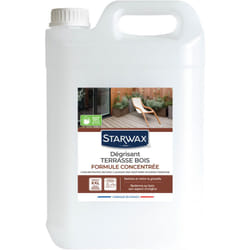 Dégrisant concentré pour terrasse en bois 5L Starwax