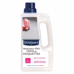 Description générale Le nettoyant méthode Pro Starwax est spécialement conçu pour nettoyer en profondeur et raviver les coule ...