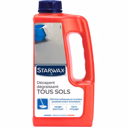 Description générale Le Décapant avant rénovation STARWAX sans rinçage est conçu pour éliminer les salissures et les anciens  ...