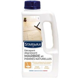 Décapant sans rinçage STARWAX Marbre et pierres - 1L - 471