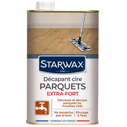 Décapant cire parquet extra fort 1 L STARWAX