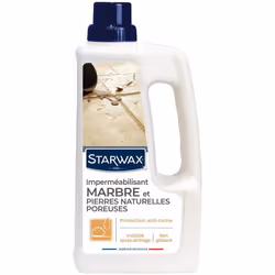 Protection anti-taches STARWAX marbre et pierres - 1L - 594