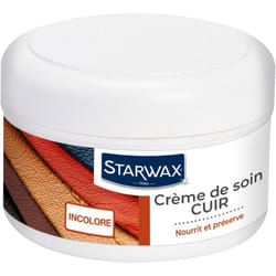 Crème de soin incolore pour cuir 150ml Starwax