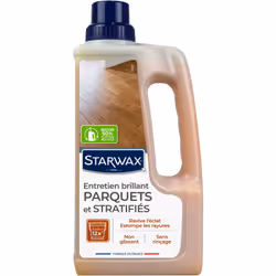 Entretien brillant pour parquets et sols stratifiés 1L Starwax