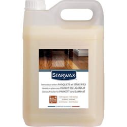 Rénovateur Brillant STARWAX 5L pour Parquets Vitrifiés et Sols Stratifiés