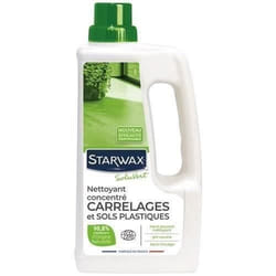Nettoyant concentre carrelage/plastiq starwax soluvert ecodetergent 1l