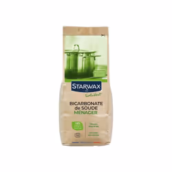 Bicarbonate de soude menager starwax soluvert ecodetergent 1kg