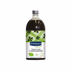 Nom du produit : Savon noir Marque du produit : STARWAX Usage du produit : Nettoyer Destination : Pour tous les sols Conseil  ...