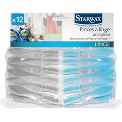 STARWAX - Pinces à linge extrafortes étui de 12