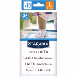 Les gants en latex sont très souples et sont recommandés pour le nettoyage, la vaisselle et les petits travaux. Leur sensibil ...