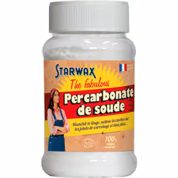 Description générale Le percarbonate de sodium est un puissant agent blanchissant et détachant, fabriqué à partir d'eau oxygé ...