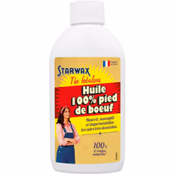 Description générale Redonnez une nouvelle jeunesse à vos cuirs avec l'huile 100% pied de bœuf The Fabulous. Ce produit est i ...