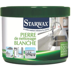 Brunel - Pierre Blanche De Nettoyage 375g 100% D'Origine Naturelle En Pot Starwax Vert