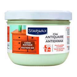 Cire antiquaire - Chène rustique 375 ML - STARWAX DESCRIPTION COMMERCIALE Cire antiquaire à la cire d'abeilles et de térébent ...