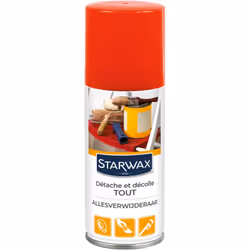 Description générale Le Détache et Décolle tout Starwax est l'allié idéal pour éliminer les taches et résidus tenaces dans to ...