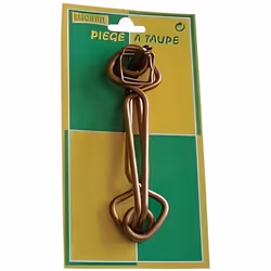 Pièges à taupes type PUTANGE + détentes Lot de 2 pièges