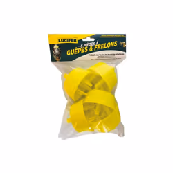 S'adapte sur toutes les bouteilles plastiques. Forte attractivité grâce à sa couleur jaune. Piège écologique réutilisable plu ...