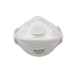 Singer - Demi-masque pliable avec valve FFP2 nr d - AUUMP200VSL