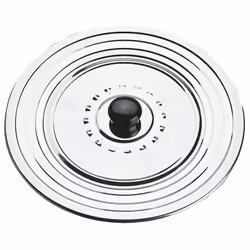 No-Brand Couvercle anti-projection Inox, Acier inoxydable, Acier inoxydable, Plastique, 32,5 cm, 25 mm, 354 g