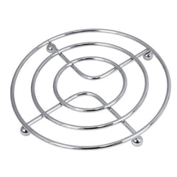 Dessous de plat rond chrome Ø 23cm EQUINOX