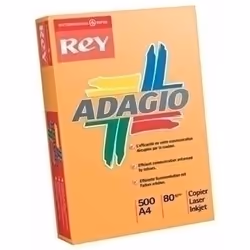 Rey Adagio A4 80 g/m² Gold Yellow 500 sheets, 80 g/m², Jaune, 500 feuilles