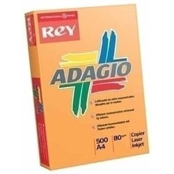 Rey Adagio A4 80 g/m² Yellow 500 sheets papier jet d'encre Jaune