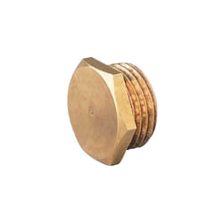 Thermador - Bouchon laiton tête 6pans mâle à visser 33X42