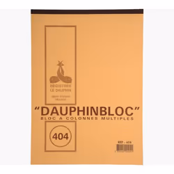 Exacompta 404D, 50 feuilles, Avoine, Image, Carton, Papier, Couverture rigide, A4
