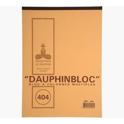 Exacompta 404D livre d'administration Avoine A4 50 feuilles