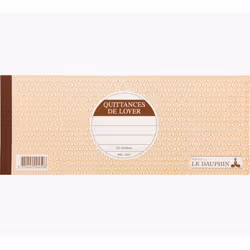Exacompta 450D, 50 feuilles, Avoine, Motif, Couverture rigide, Papier ligné, France