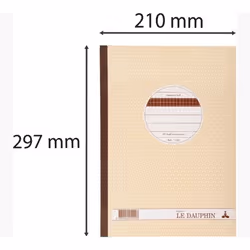 Exacompta 1122D bloc-notes A4 50 feuilles Avoine