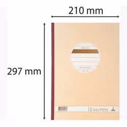 Exacompta 1123D bloc-notes A4 50 feuilles Avoine