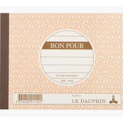 Exacompta 1142D bloc-notes 50 feuilles Avoine