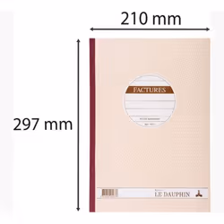 Exacompta 1233D papier de calculs et de déclarations 5 pièce(s) 210 mm