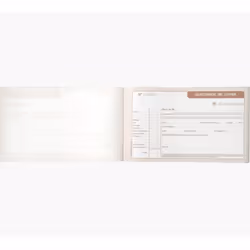 Exacompta 1453D livre d'administration Beige, Marron 50 feuilles
