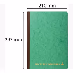 Exacompta 3931D papier de calculs et de déclarations 10 pièce(s) 95 g/m² 210 mm
