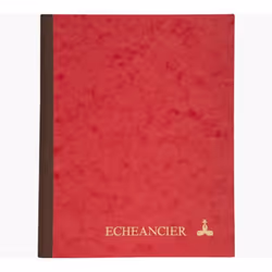 Exacompta 20721D, Monochromatique, Rouge, 220x170, 48 feuilles, Papier ligné, Universel