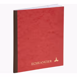 Exacompta 20721D bloc-notes 220x170 48 feuilles Rouge